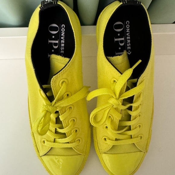 Converse OPI x Chuck Taylor All Star Low 'Pump Up the Volume. Rare! - Picture 3 of 9